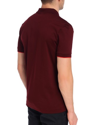 Червоне поло BOSS : фото 5 - Invogue